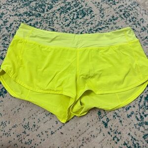 Lululemon speed up shorts 2.5 in